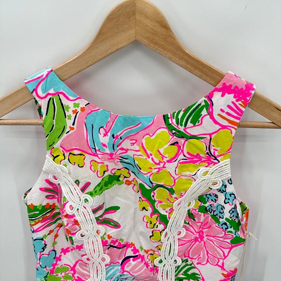Lilly Pulitzer x Target NWT Nosey Posey Floral Lace Shift Dress // 2 - Picture 4 of 12